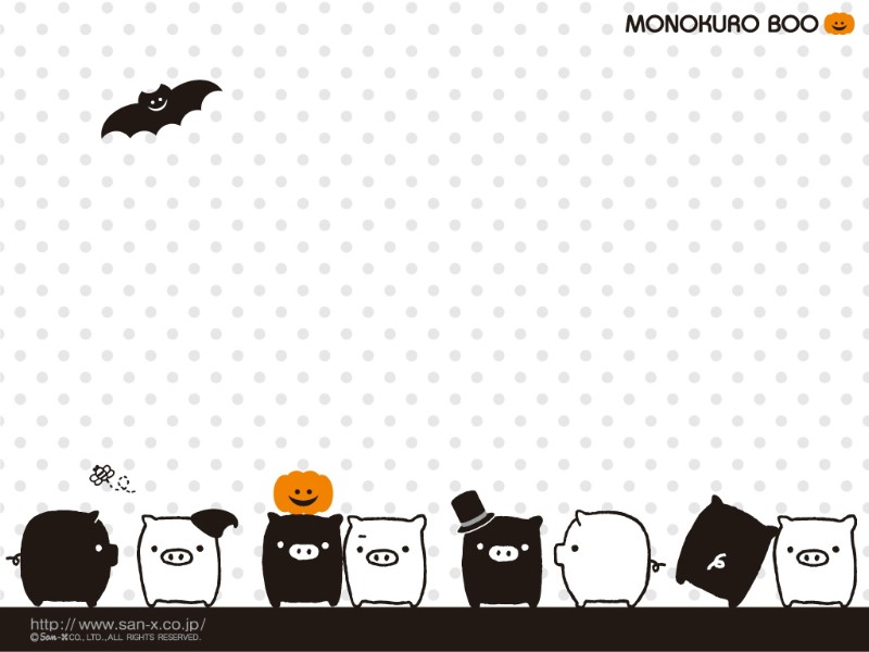 壁纸800x600黑白猪 Mono KuRo BOO 壁纸5壁纸 黑白猪 （Mono壁纸 黑白猪 （Mono图片 黑白猪 （Mono素材 动漫壁纸 动漫图库 动漫图片素材桌面壁纸