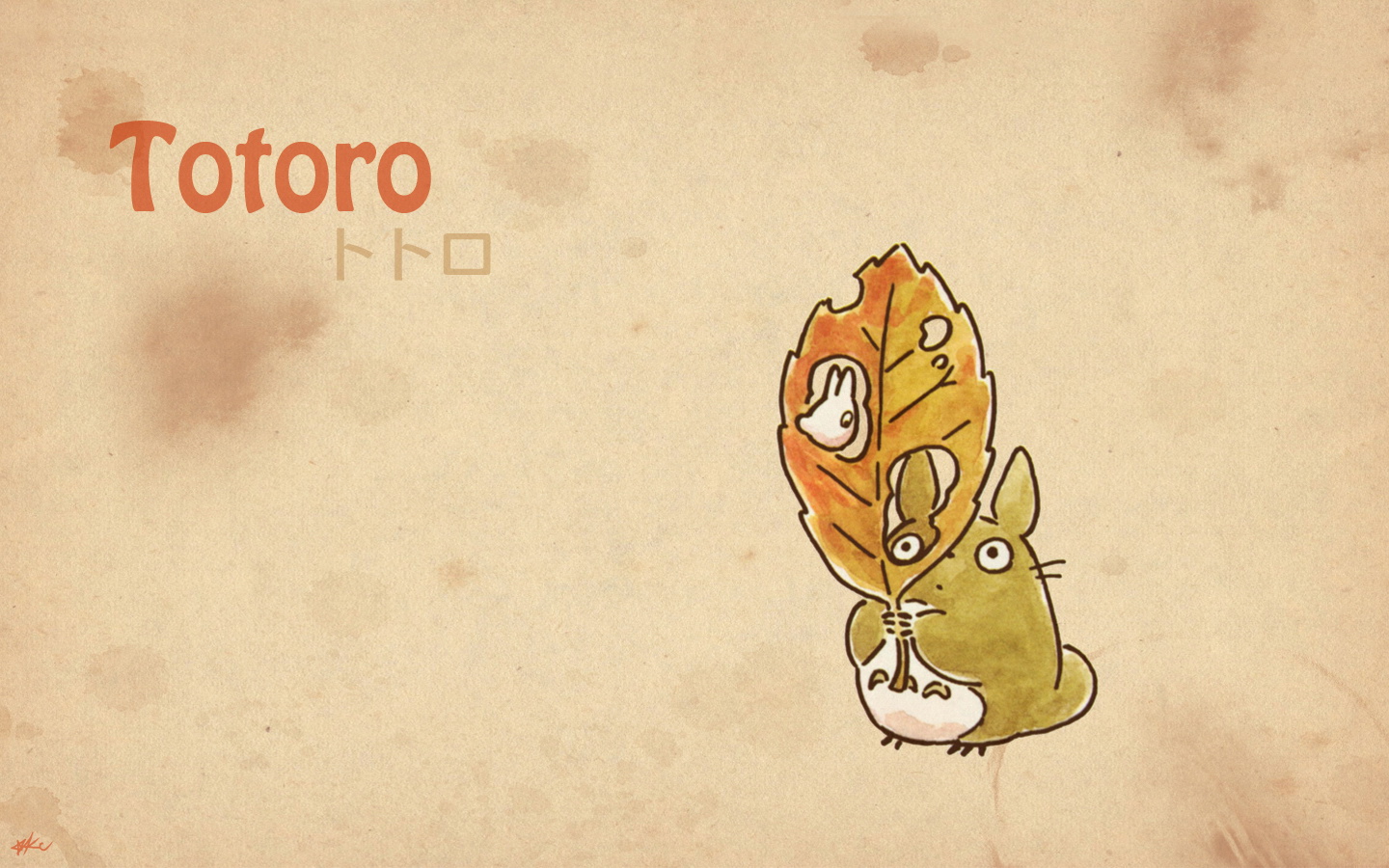 壁纸1440x900Totoro 龙猫 手绘简约版 壁纸6壁纸 Totoro（龙猫）壁纸 Totoro（龙猫）图片 Totoro（龙猫）素材 绘画壁纸 绘画图库 绘画图片素材桌面壁纸