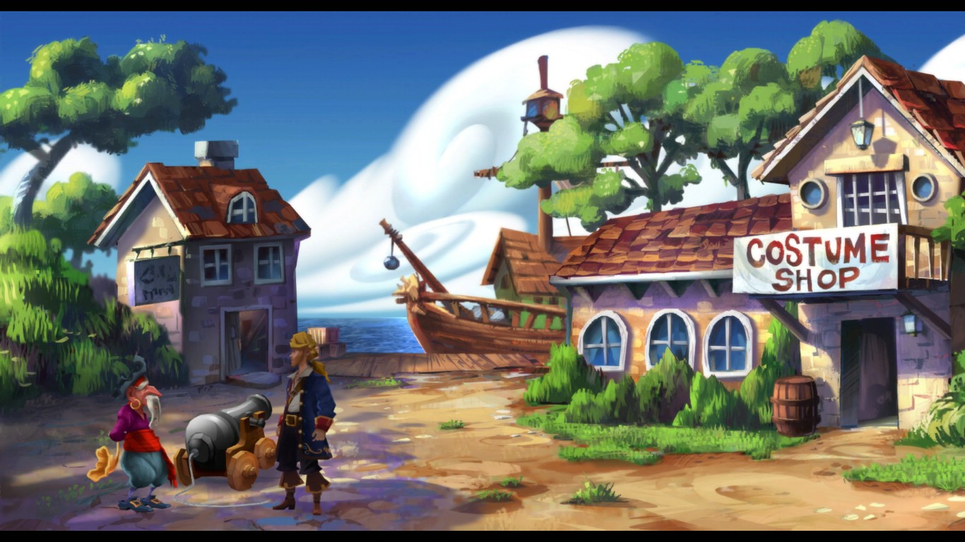 壁纸1366x768Monkey Island 2 猴岛 宽屏壁纸 1080p 壁纸17壁纸 Monkey Isl壁纸 Monkey Isl图片 Monkey Isl素材 游戏壁纸 游戏图库 游戏图片素材桌面壁纸